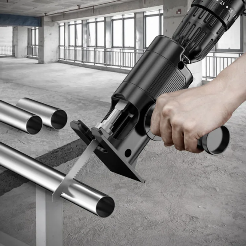 Reciprocating Saw Attachment Drill - محول منشار الترددي المحمول، ملحق منشار
