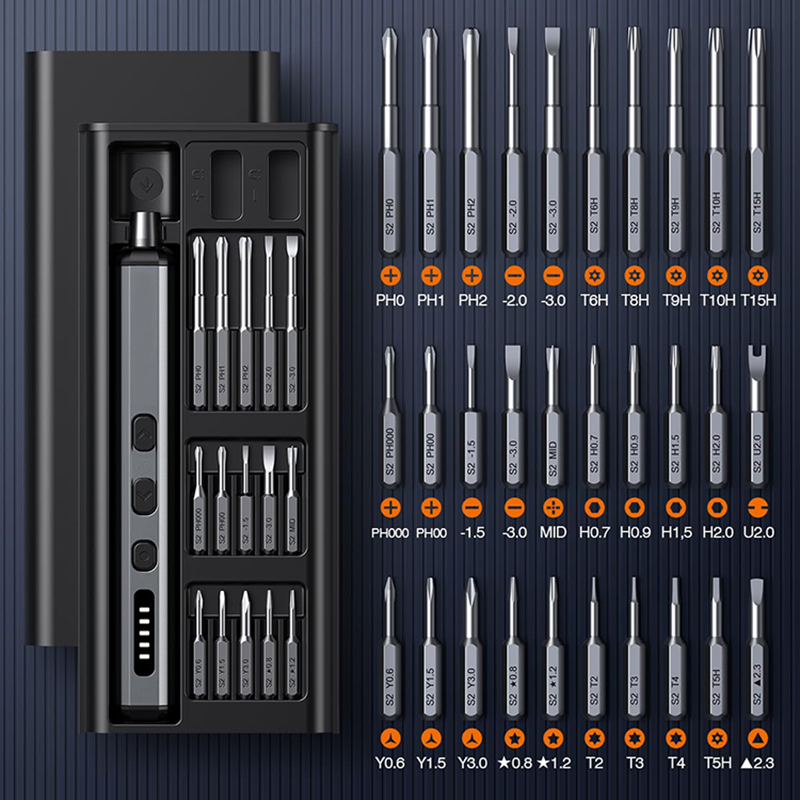 Electric Screwdriver Rechargeable Usb - مجموعة مفكات كهربائية مجموعة أدوات كهربائية