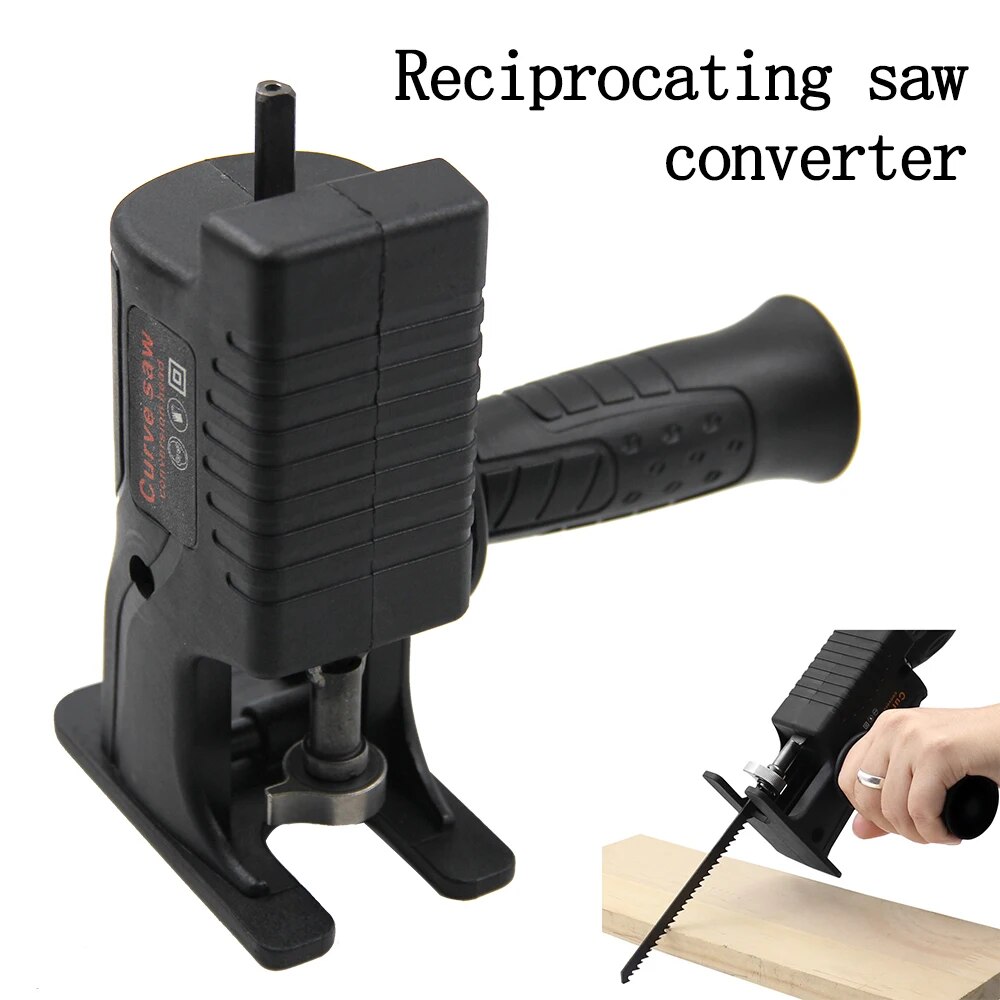 Reciprocating Saw Attachment Drill - مثقاب كهربائي محمول إلى منشار كهربائي