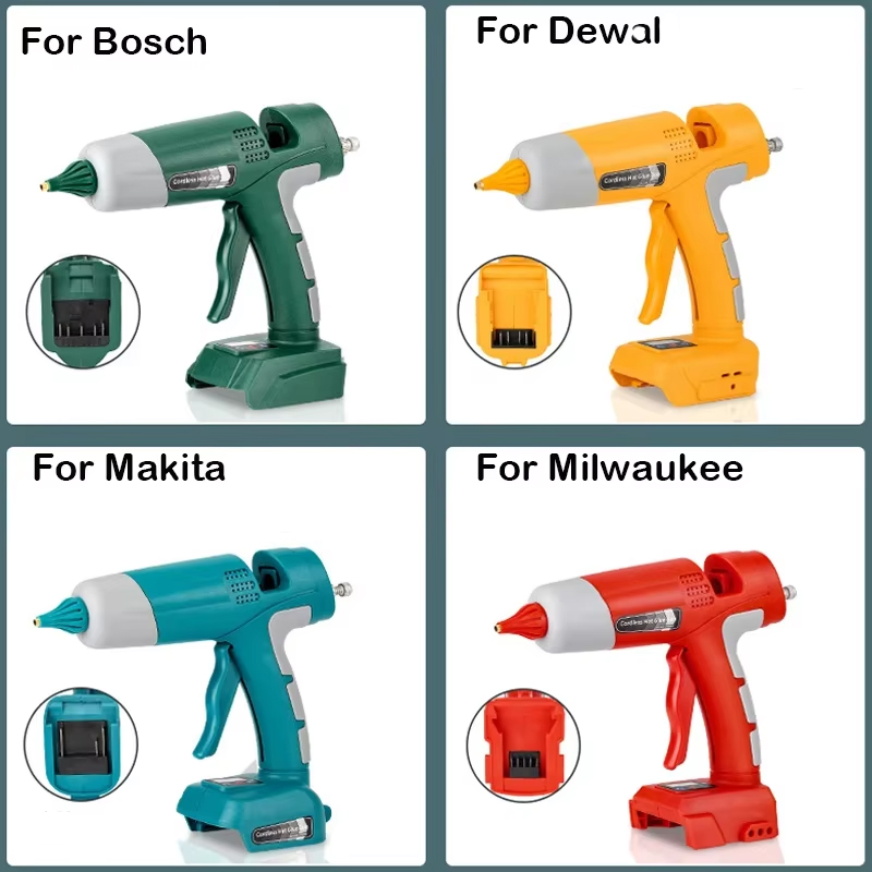 Hot Melt Glue Gun Cordless - مسدس غراء حراري لاسلكي 100 واط