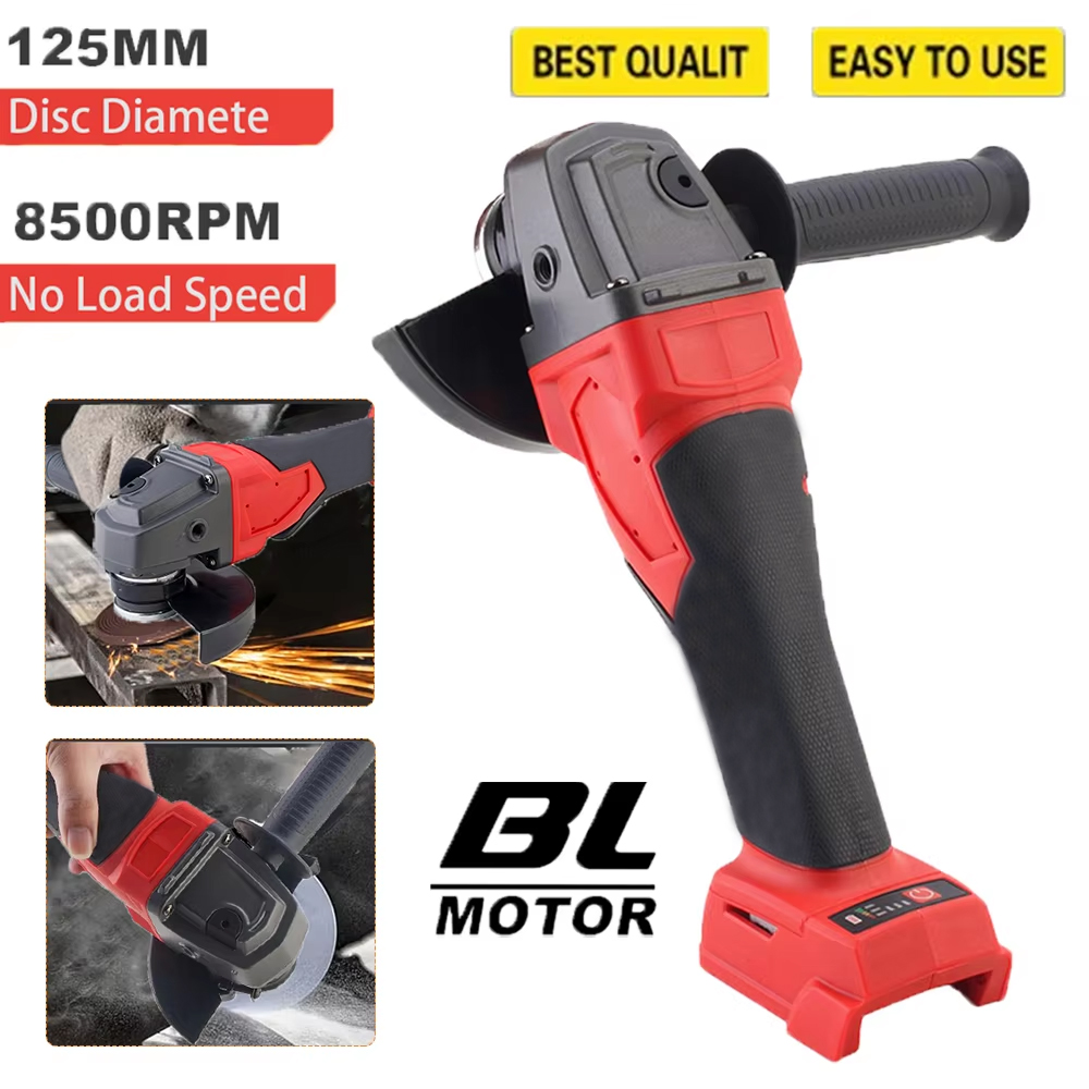 Brushless Angle Grinder Battery Powered - جلاخة زاوية كهربائية 125 مم بثلاث
