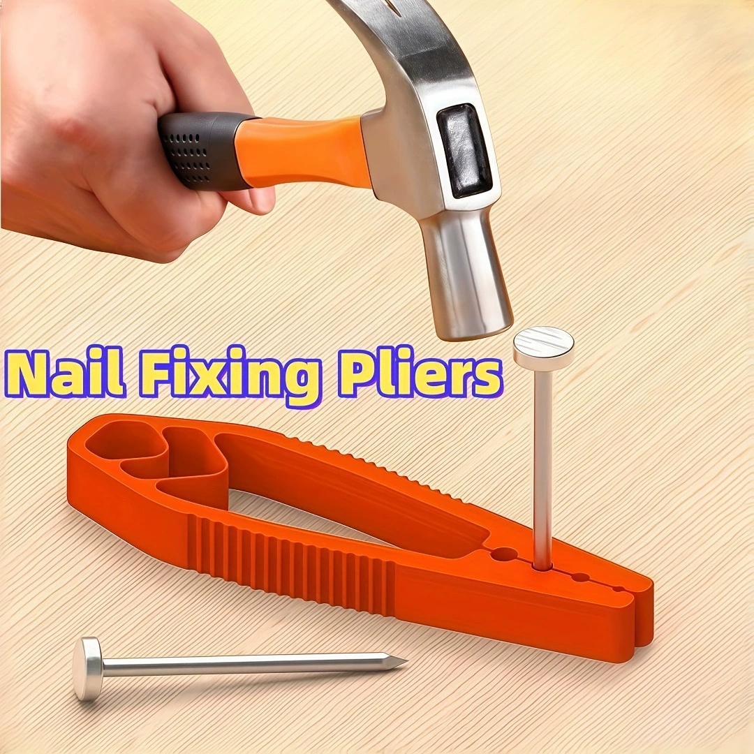 Hand Tools - أداة تثبيت المسامير المحمولة البلاستيكية للنجارة،