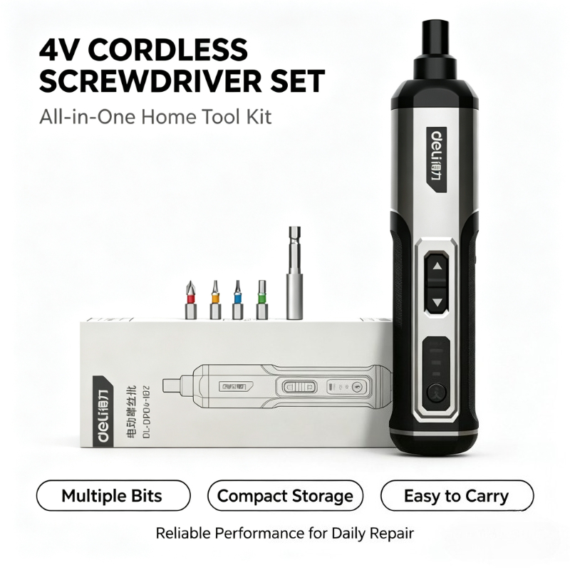 Electric Screwdriver Rechargeable Usb - ديلي مفك كهربائي لاسلكي 4 فولت