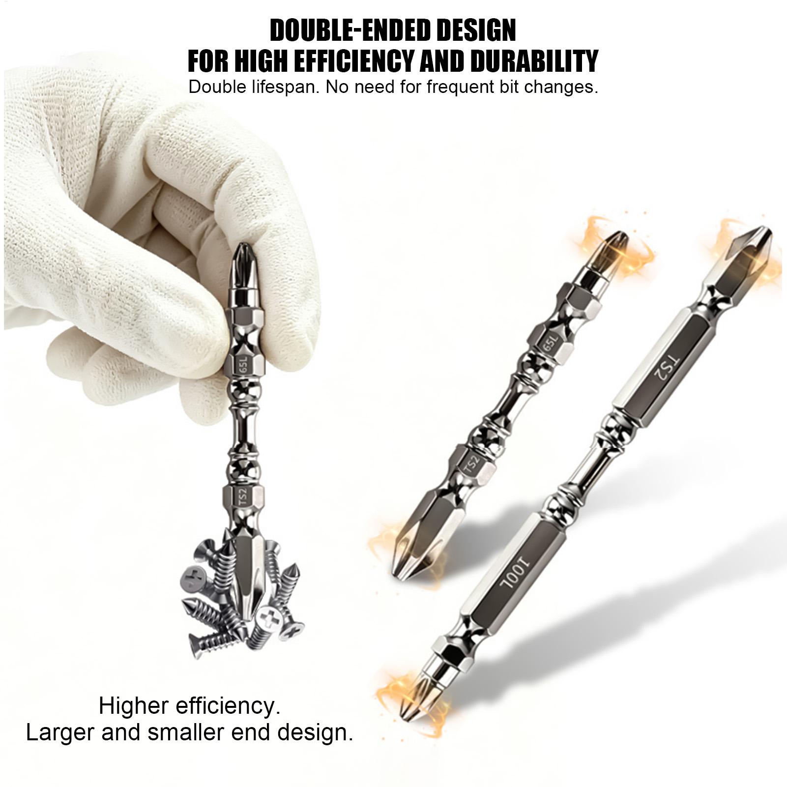 Hand Tools - مجموعة رؤوس مفكات مغناطيسية شديدة التحمل