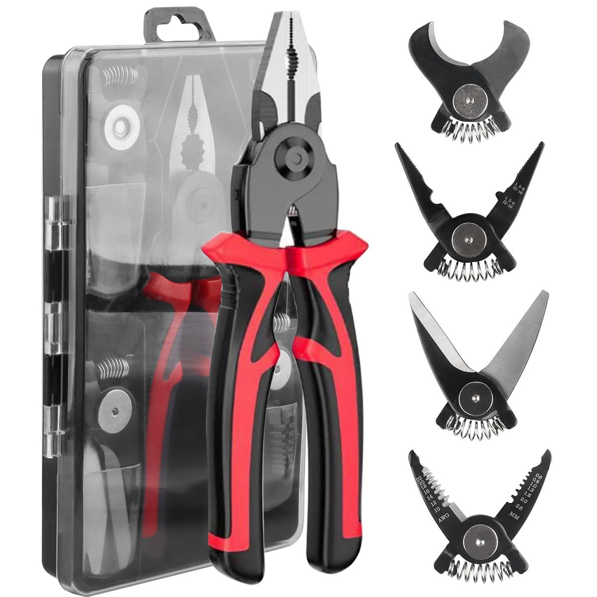 Automatic Wire Stripper Cutter - 5 in1 العقص ذو طيات قواطع