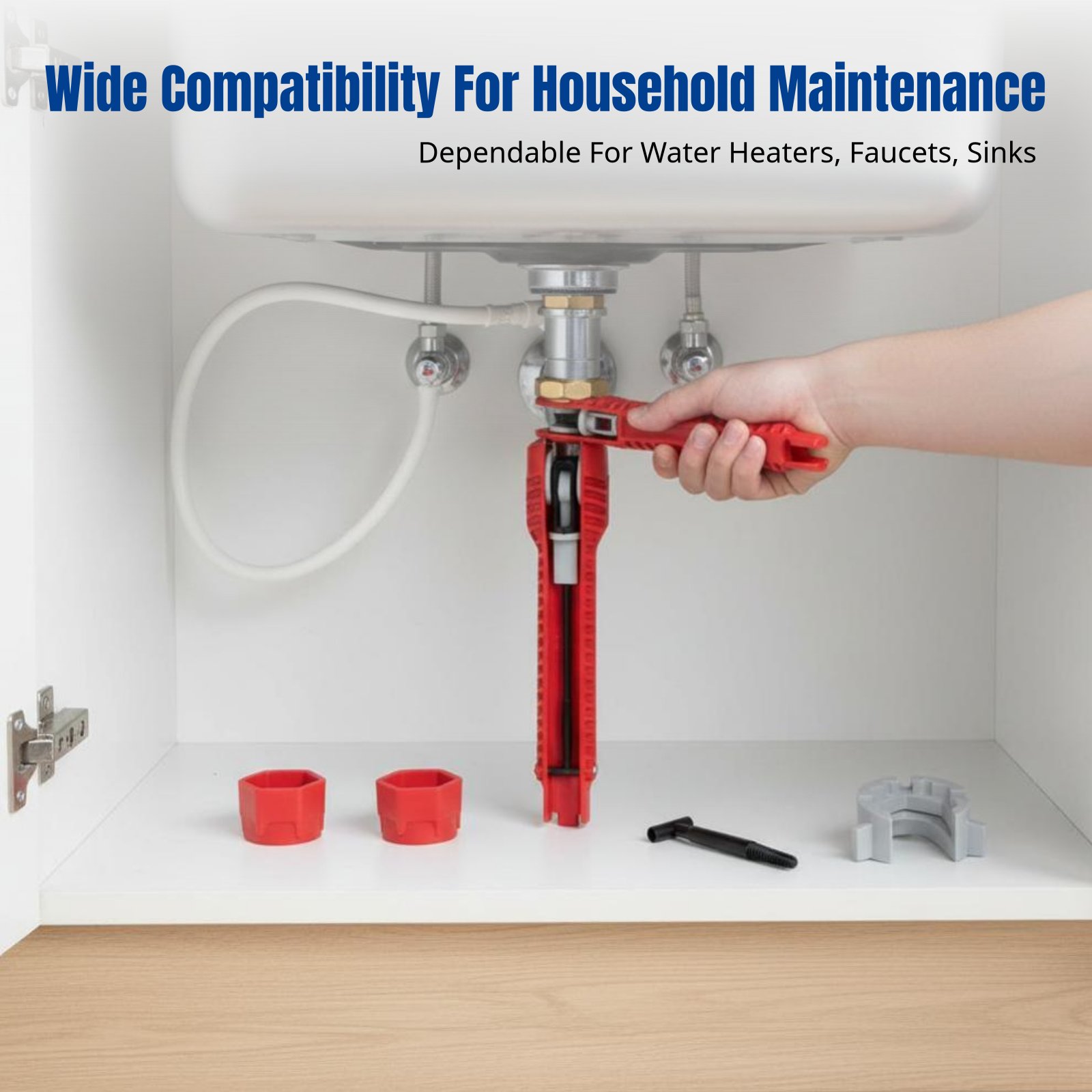 Plumbing - مفتاح ربط للسباكة، أداة بلاستيكية متعددة