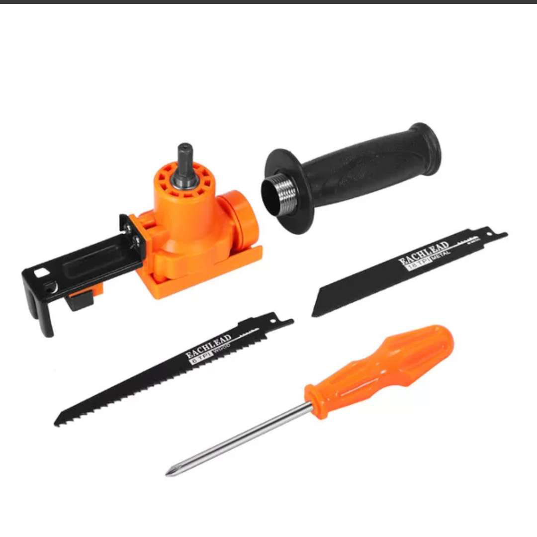 Reciprocating Saw Attachment Drill - شحن مجاني محول مرفق المنشار الترددي