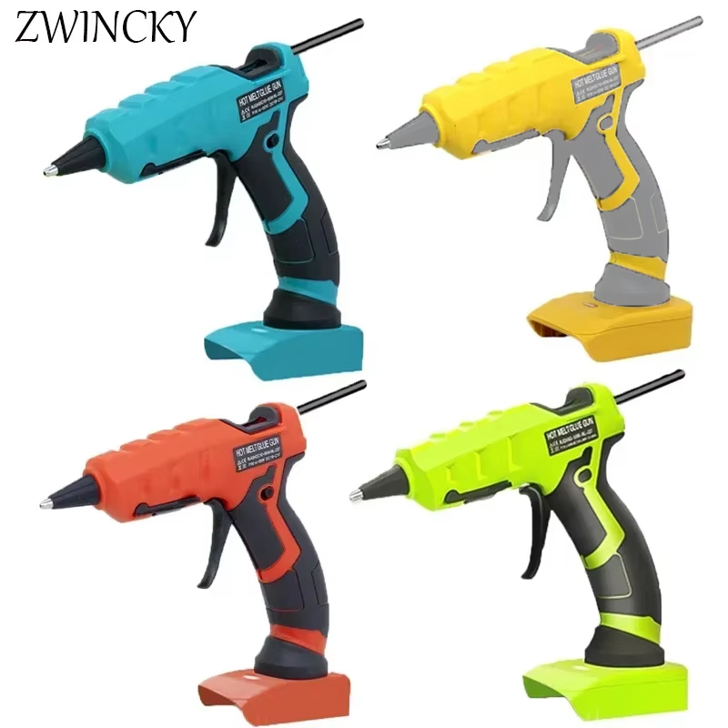 Hot Melt Glue Gun Cordless - مسدس غراء حراري متوافق مع ماكيتا/ديوالت/بلاك