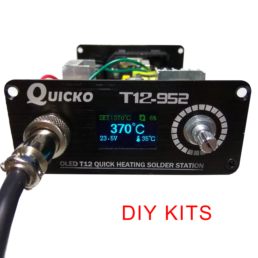 Digital Soldering Station T12 - T12 STC-OLED محطة لحام الحديد لتقوم