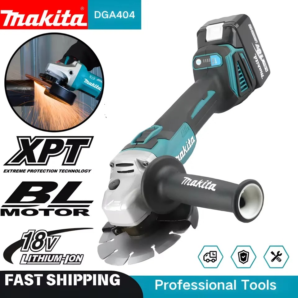 Brushless Angle Grinder Battery Powered - ماكيتا DGA404 125 مم جلاخة زاوية