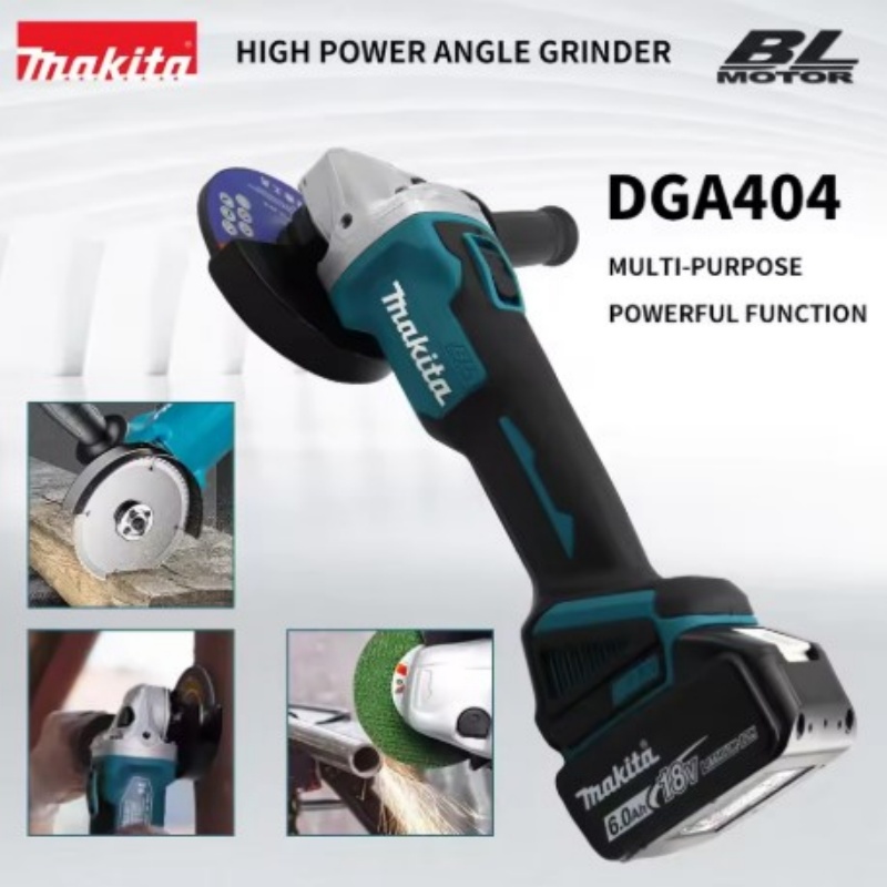 Brushless Angle Grinder Battery Powered - ماكيتا DGA404 جلاخة زاوية كهربائية بدون