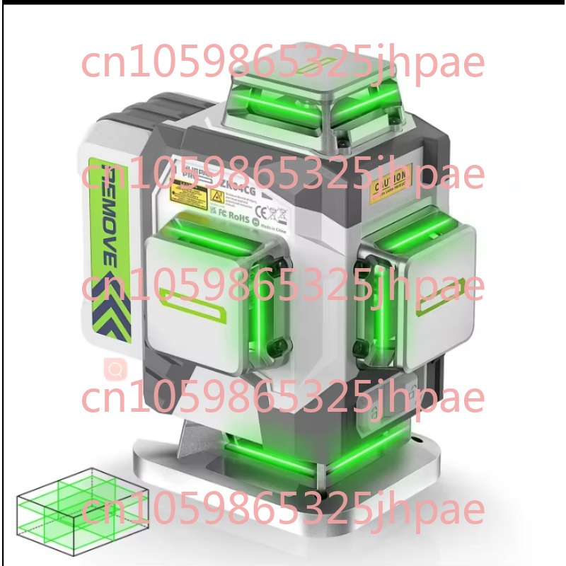Laser Level 16 Lines 4D Green - Huepar 2024 تصميم جديد 4D 16