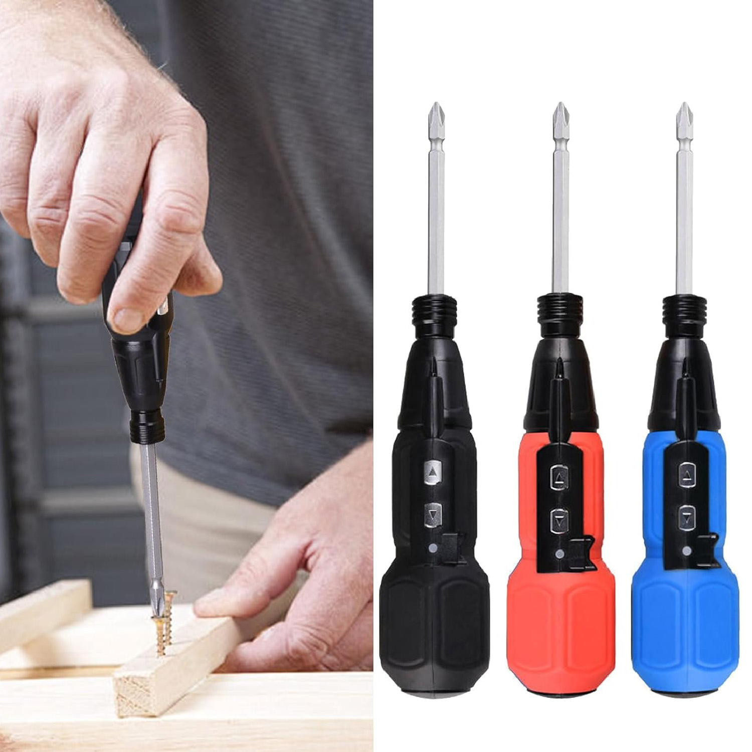 Electric Screwdriver Rechargeable Usb - مفك براغي كهربائي قابل لإعادة الشحن،