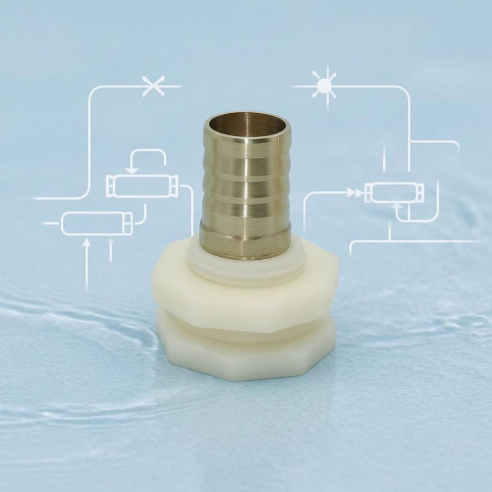 وصلة خزان مياه RV، محول خرطوم  - مراجعة Plumbing وسعره