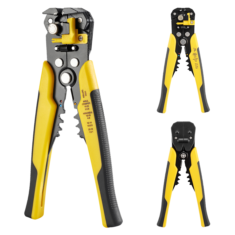 أدوات تعرية الأسلاك متعددة الا - مراجعة Automatic Wire Stripper Cutter وسعره