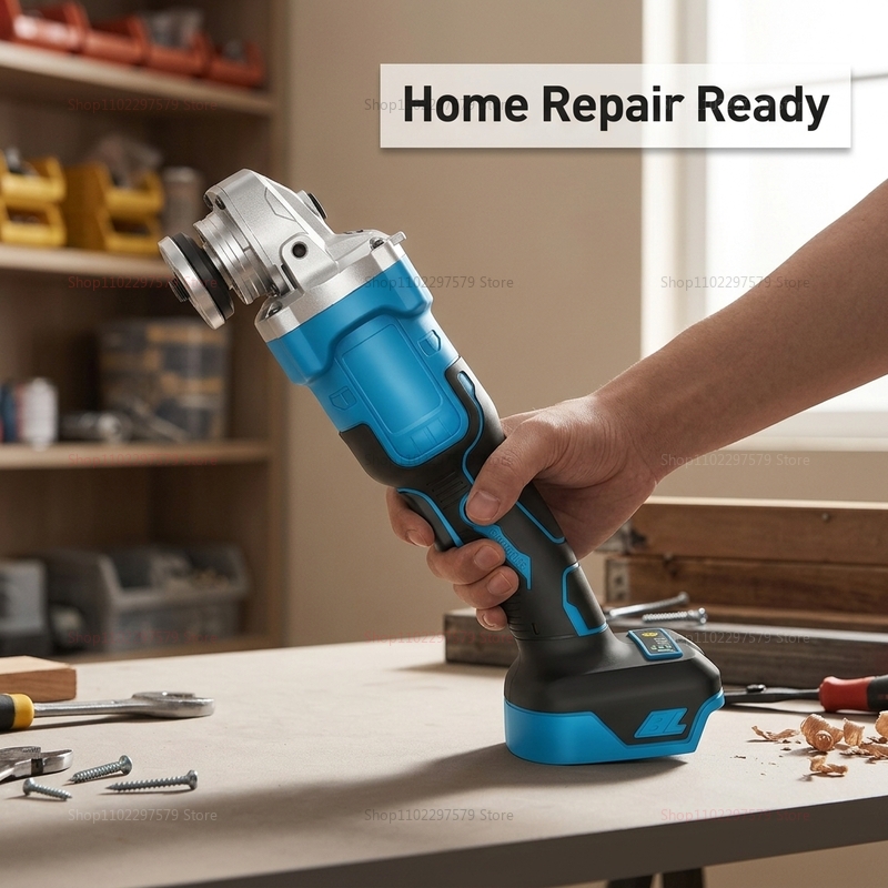 جلاخة زاوية لاسلكية بدون فرشاة - مراجعة Brushless Angle Grinder Battery Powered وسعره
