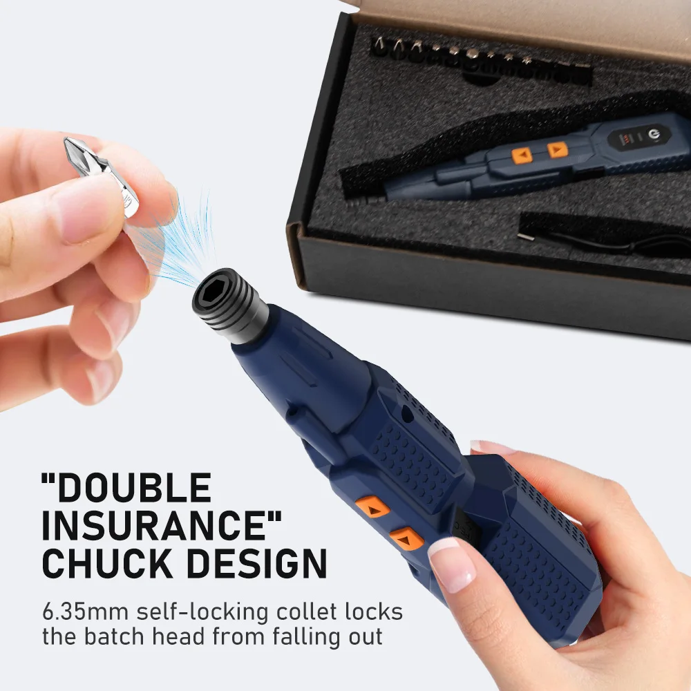 مجموعة مفكات كهربائية لاسلكية  - مراجعة Electric Screwdriver Rechargeable Usb وسعره