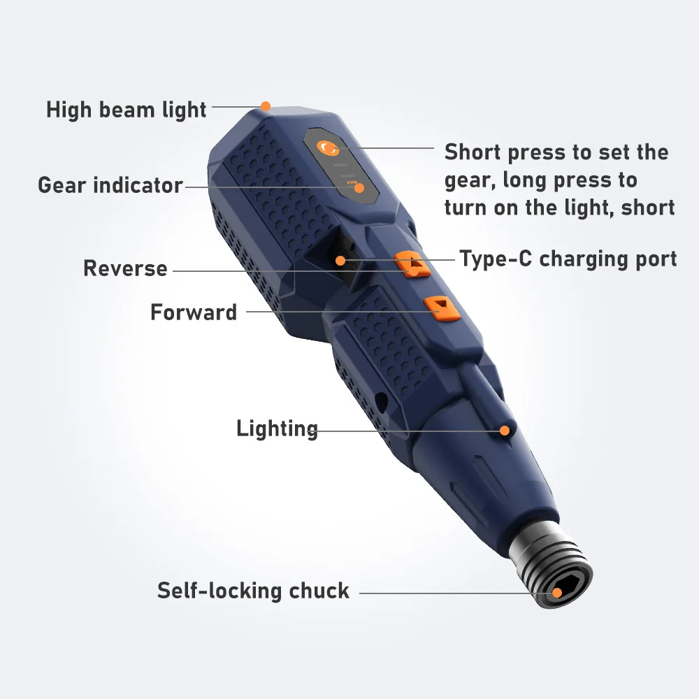 مجموعة مفكات كهربائية لاسلكية  - مراجعة Electric Screwdriver Rechargeable Usb وسعره