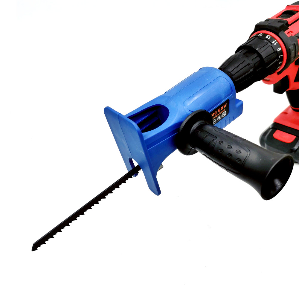 محول منشار ترددي محمول ، مثقاب - مراجعة Reciprocating Saw Attachment Drill وسعره