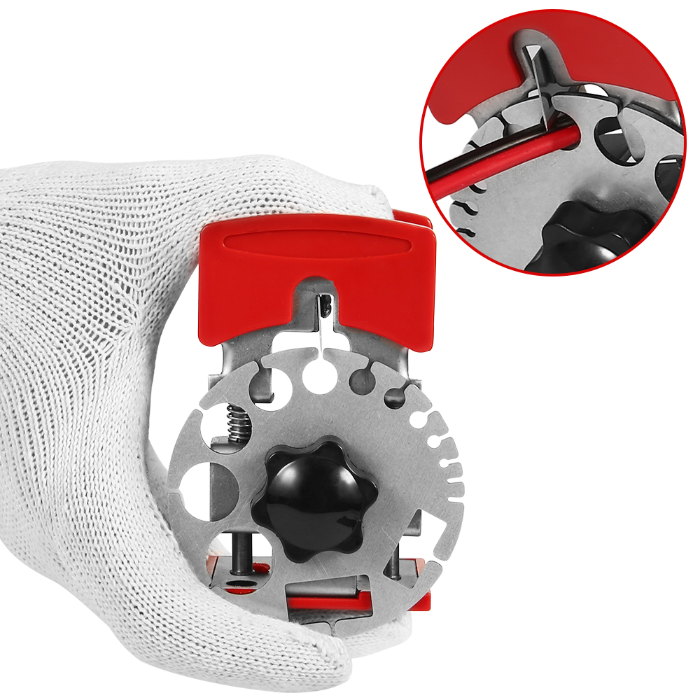 العالمي يده متجرد سريع آلة تعر - مراجعة Automatic Wire Stripper Cutter وسعره