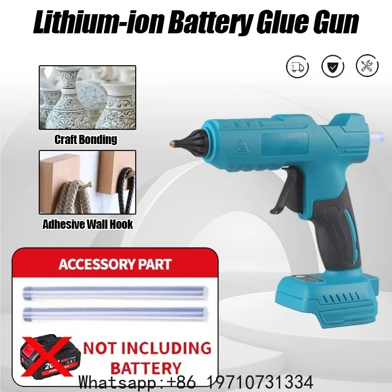 مسدس لحام كهربائي لاسلكي بالغر - مراجعة Hot Melt Glue Gun Cordless وسعره