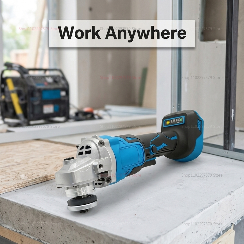 جلاخة زاوية احترافية 18 فولت ب - مراجعة Brushless Angle Grinder Battery Powered وسعره