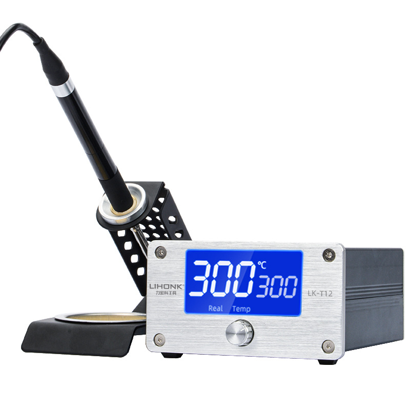 محطة لحام T12: أداة لحام رقمية - مراجعة Digital Soldering Station T12 وسعره