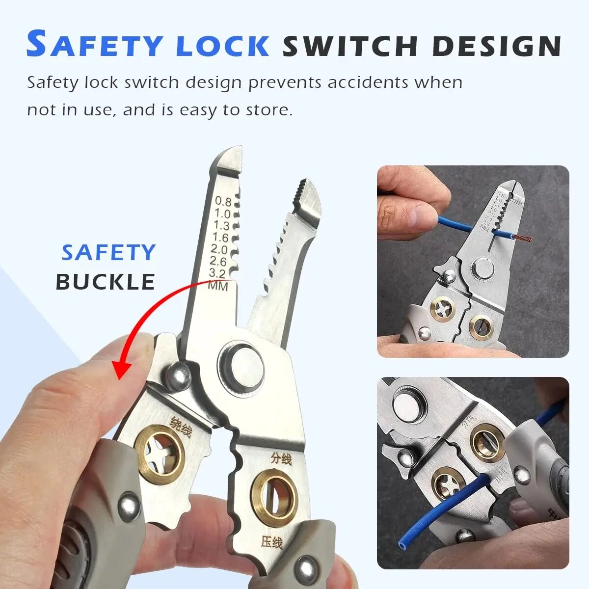6 في 1 سلك متجرد كماشة الأسلاك - مراجعة Automatic Wire Stripper Cutter وسعره