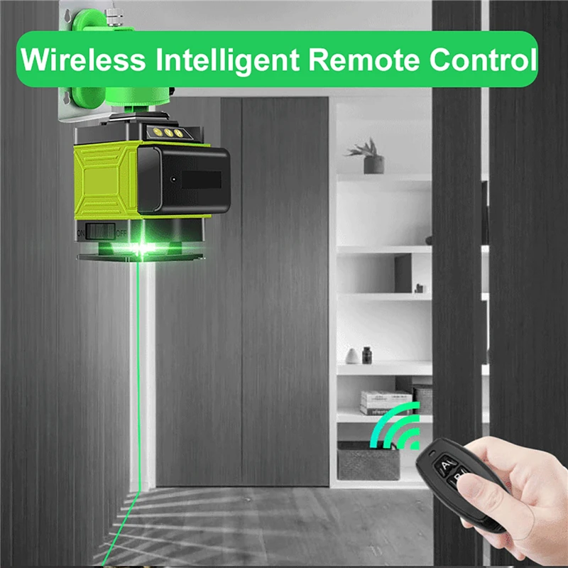 8/12/16 خطوط مستوى الليزر 4D ا - مراجعة Laser Level 16 Lines 4D Green وسعره