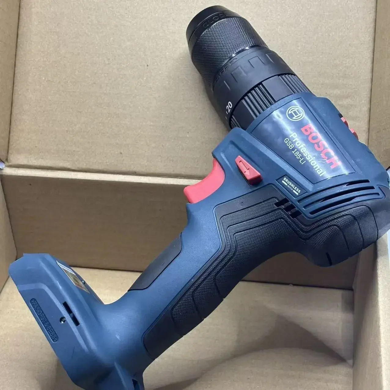 بوش GSB 185-LI مثقاب تأثيري لا - مراجعة Brushless Cordless Electric Drill 18V وسعره