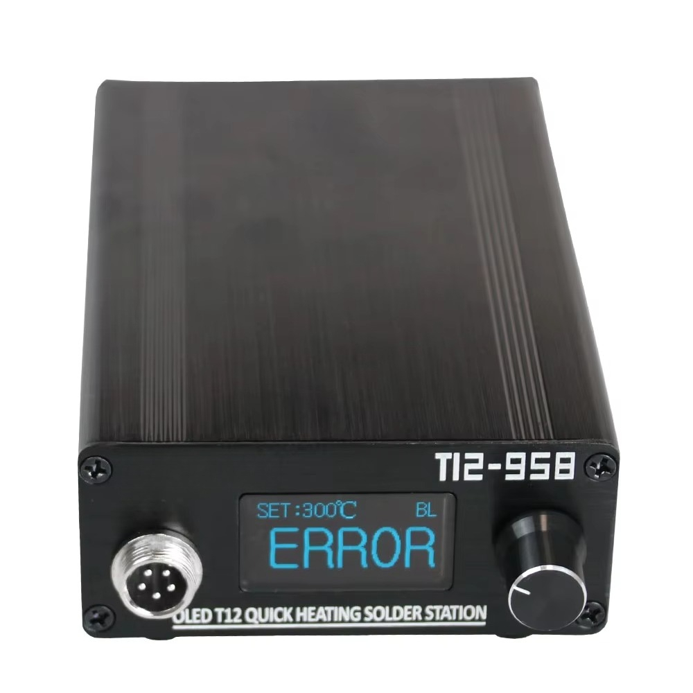 محطة لحام STM32 V3.1s T12-958، - مراجعة Digital Soldering Station T12 وسعره