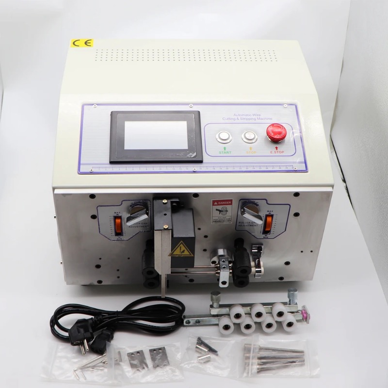 0.1-70mm2 ماكينة قطع وتقشير ال - مراجعة Automatic Wire Stripper Cutter وسعره