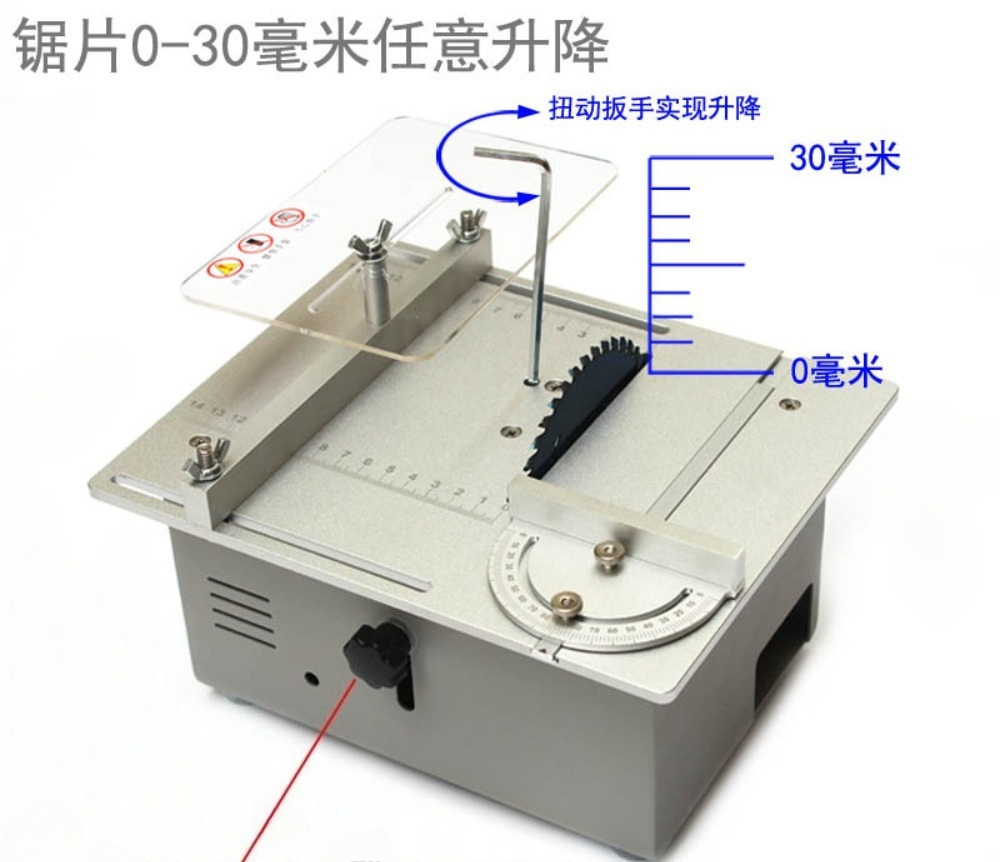 منشار طاولة محمول صغير للأعمال - مراجعة Mini Table Saw For Woodworking وسعره
