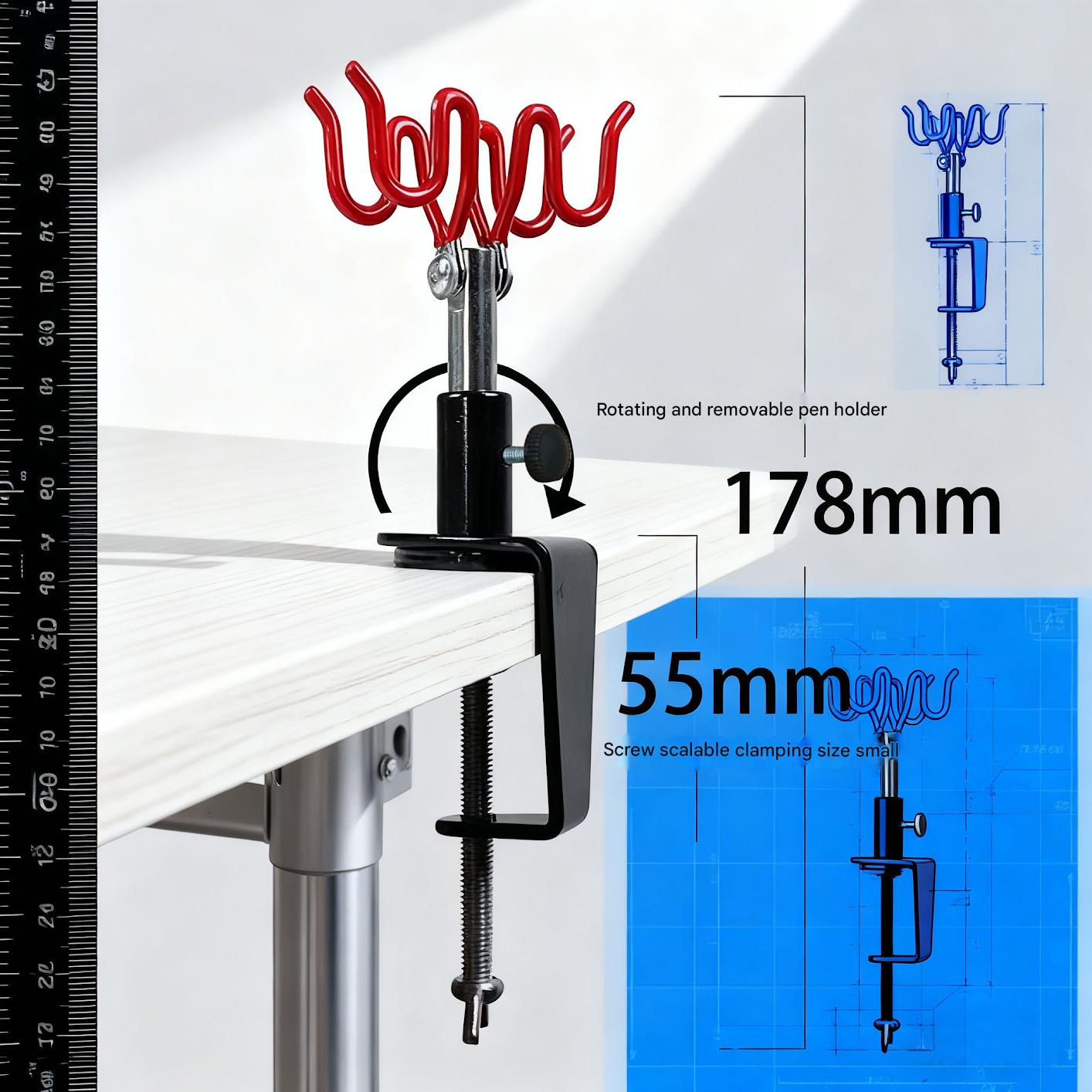 حامل فرشاة هوائية بنظام الجاذب - مراجعة Airbrush Kit With Mini Compressor وسعره