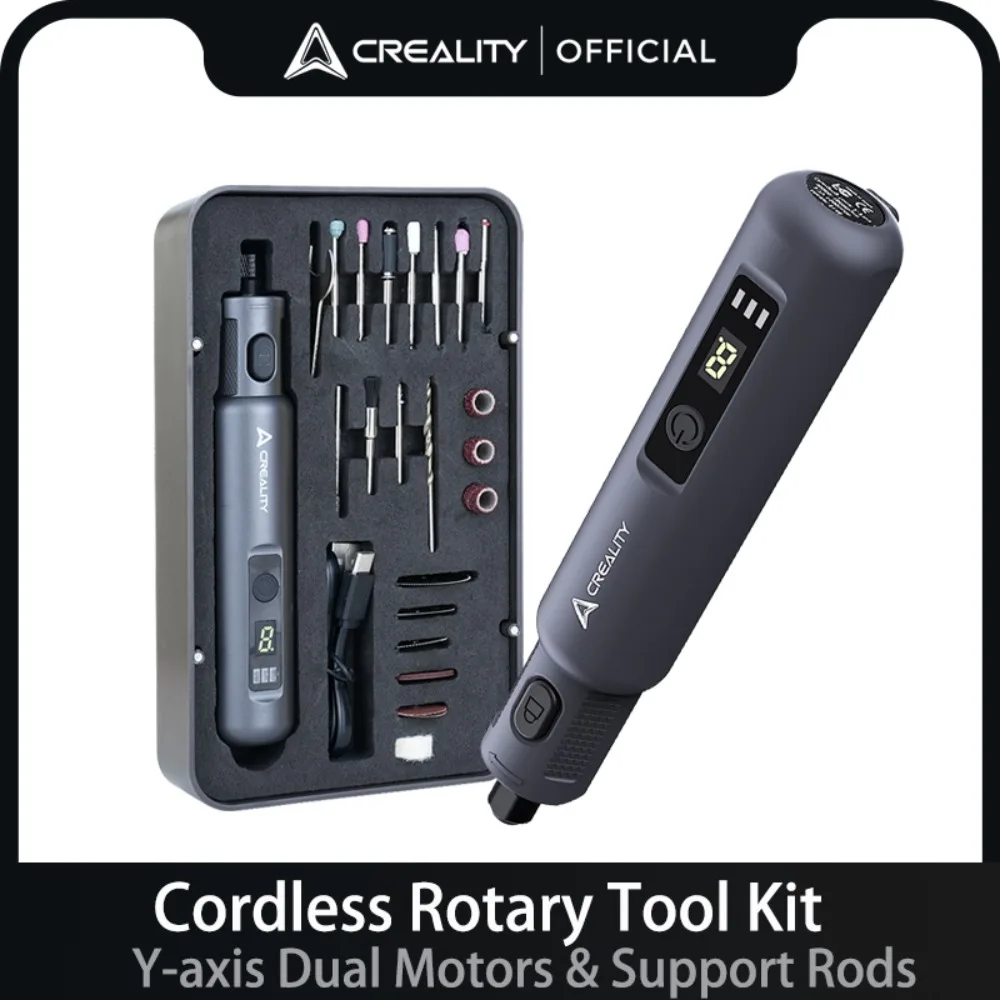 مجموعة أدوات دوارة لاسلكية من  - مراجعة Cordless Rotary Tool Kit Accessories وسعره