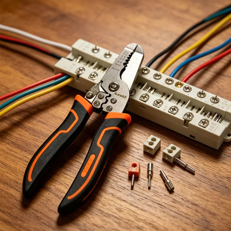 كماشة تجريد الأسلاك الأوتوماتي - مراجعة Automatic Wire Stripper Cutter وسعره