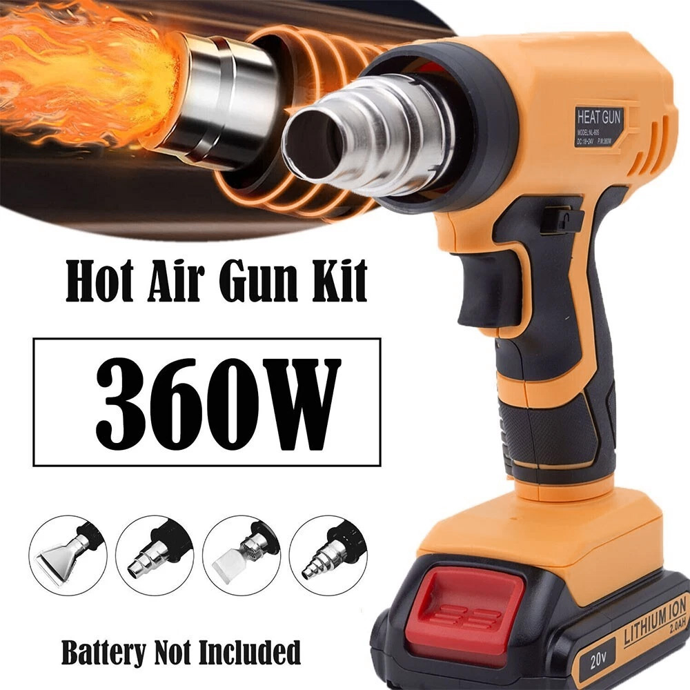مسدس حراري لاسلكي لبطارية ديوا - مراجعة Cordless Heat Gun For Shrink Tubing وسعره