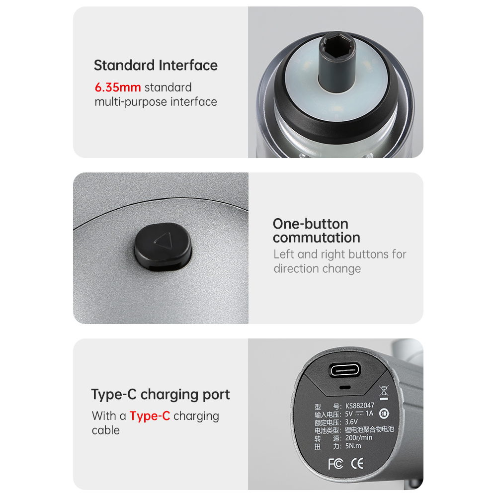 مفك كهربائي مجموعة الدقة ، مجم - مراجعة Electric Screwdriver Rechargeable Usb وسعره