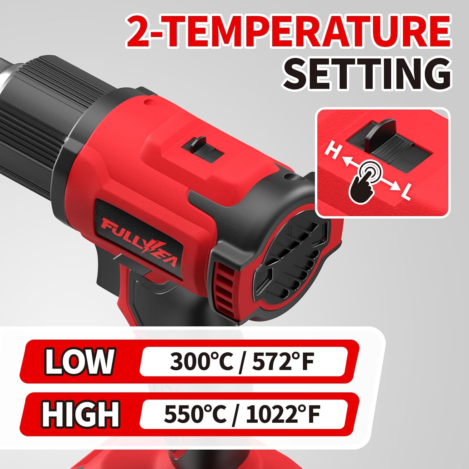 مسدس هواء ساخن لاسلكي، يصل إلى - مراجعة Cordless Heat Gun For Shrink Tubing وسعره