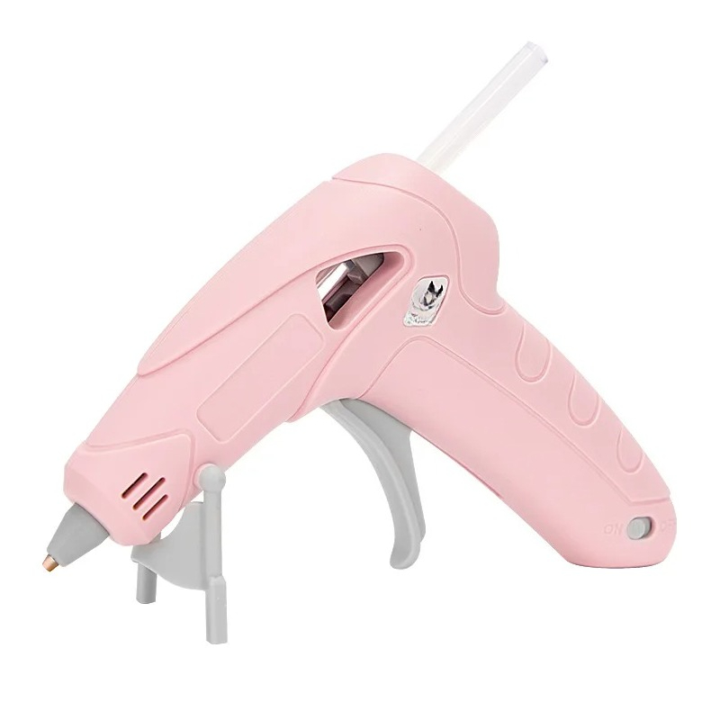 مسدس غراء كهربائي لاسلكي قابل  - مراجعة Hot Melt Glue Gun Cordless وسعره