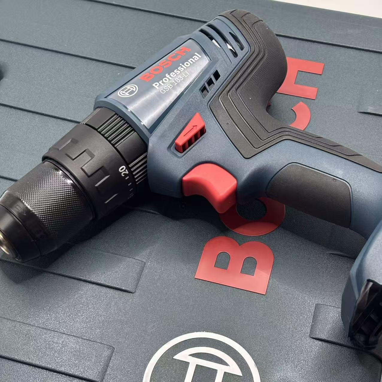 بوش GSB 183-LI 18V مثقاب تأثير - مراجعة Brushless Cordless Electric Drill 18V وسعره