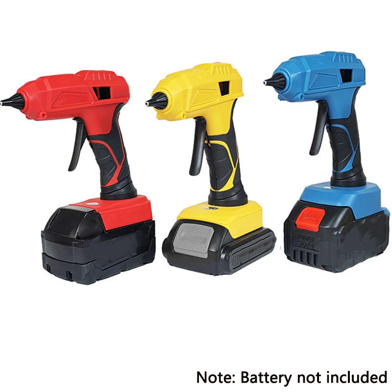 مسدس صمغ ساخن الذوبان لاسلكي ل - مراجعة Hot Melt Glue Gun Cordless وسعره