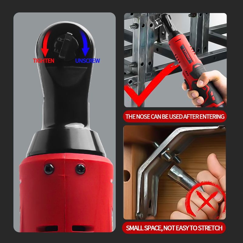 LYUWO 3/8 كهربائي قابل لإعادة  - مراجعة Electric Screwdriver Rechargeable Usb وسعره