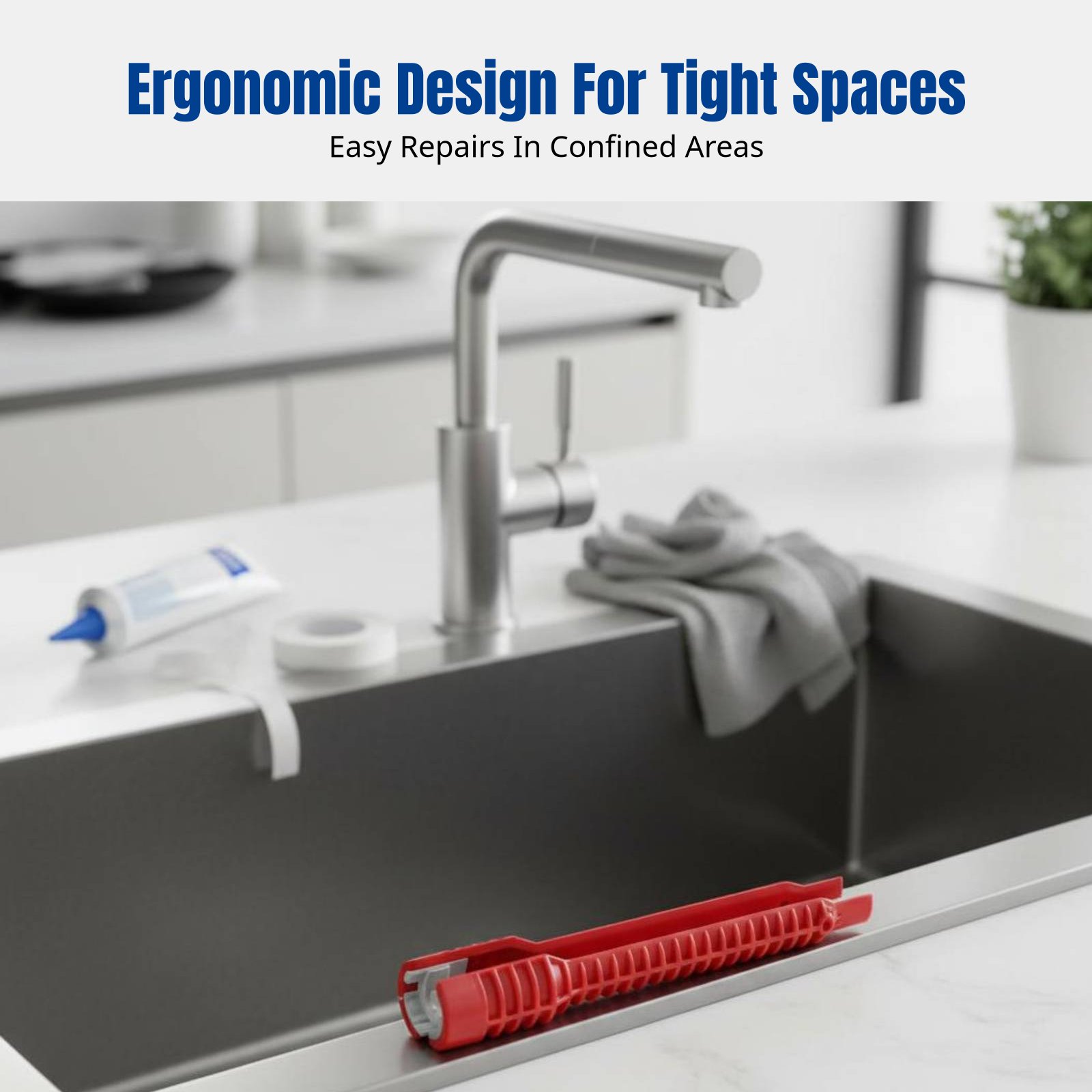 مفتاح ربط للسباكة، أداة بلاستي - مراجعة Plumbing وسعره