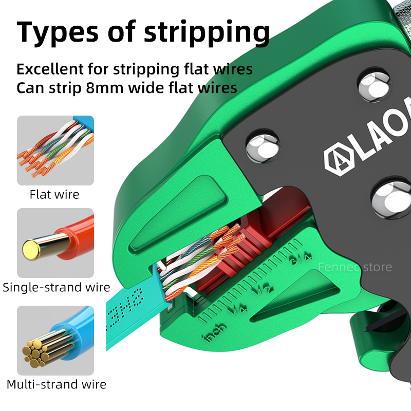 أدوات تعرية الأسلاك من LAOA كم - مراجعة Automatic Wire Stripper Cutter وسعره