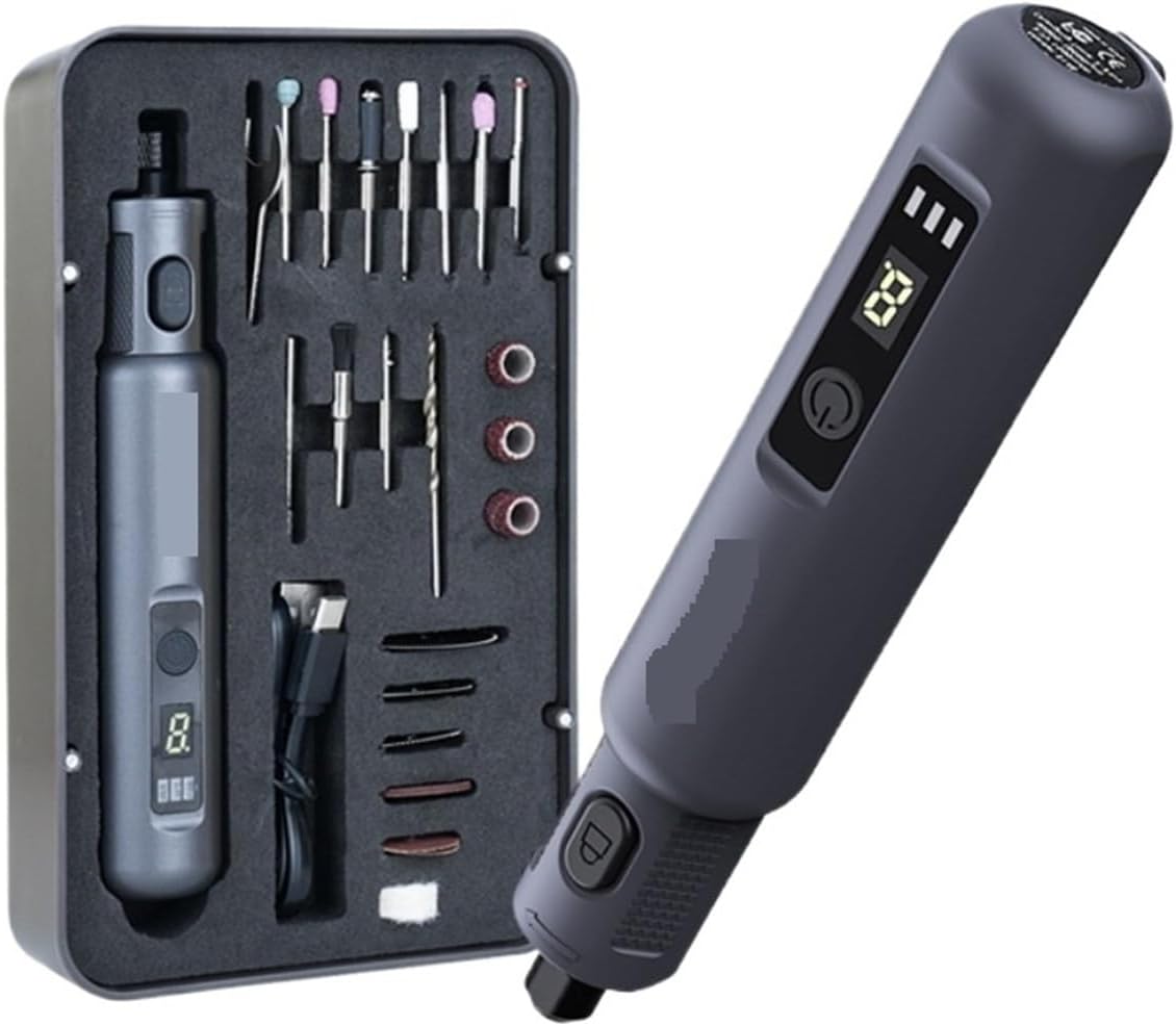 مجموعة أدوات دوارة لاسلكية بـ  - مراجعة Cordless Rotary Tool Kit Accessories وسعره