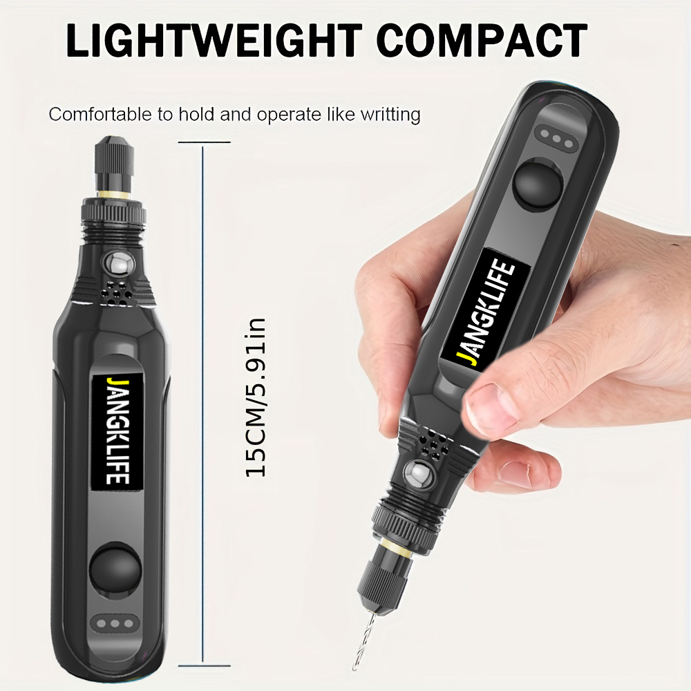 مجموعة أدوات دوارة لاسلكية USB - مراجعة Cordless Rotary Tool Kit Accessories وسعره