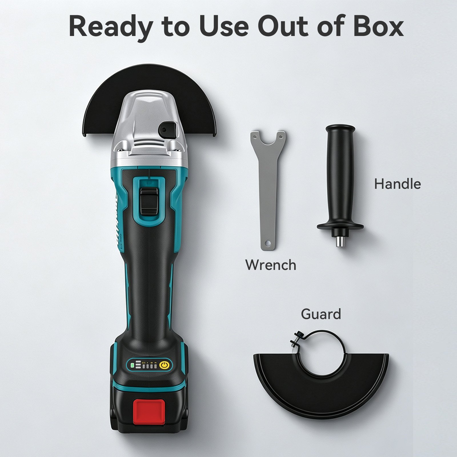 جلاخة زاوية لاسلكية IONTOOL بق - مراجعة Brushless Angle Grinder Battery Powered وسعره