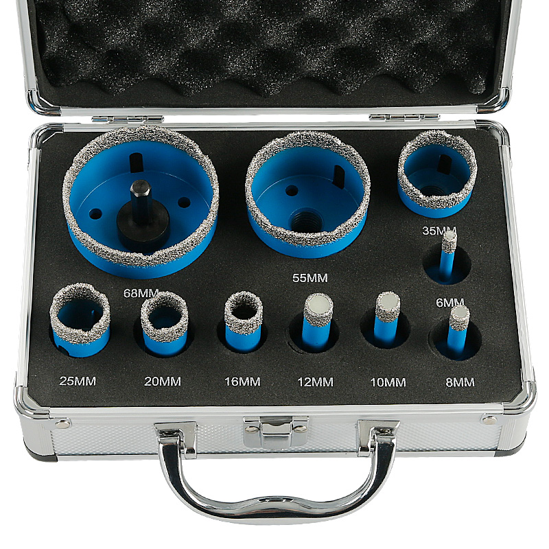 LOZLIN 10 قطع مجموعة مثاقب ماس - مراجعة Reciprocating Saw Attachment Drill وسعره