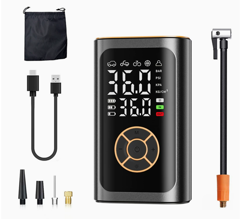 منفاخ إطارات السيارات الذكي ال - مراجعة Electrical وسعره
